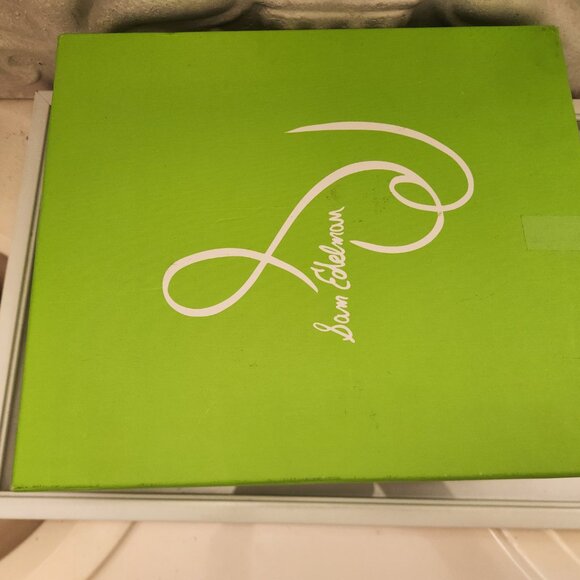 Sam Edelman "Trevin" Black Heeled Sandals. NIB. Size 9.5. Customer Return. - Picture 11 of 15